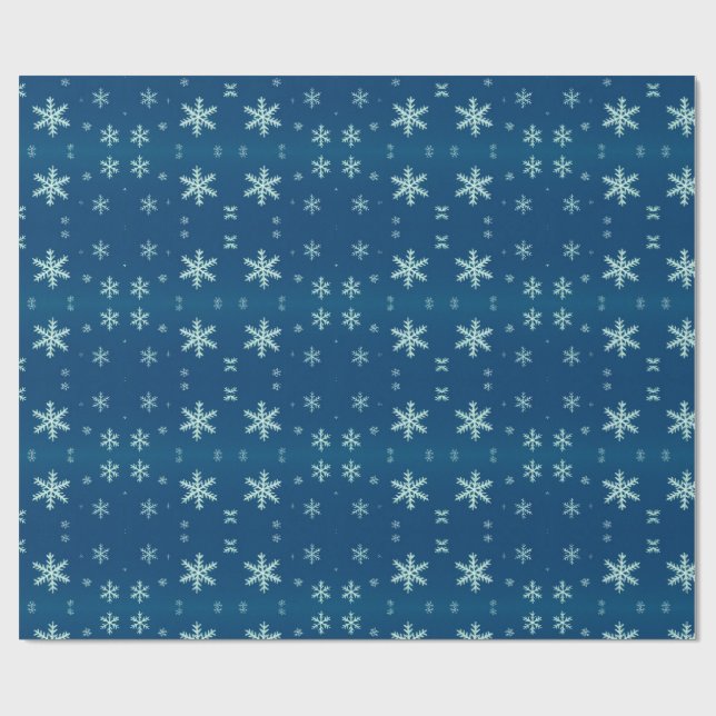 Papel De Presente Winter Holiday Gift Wrap for Christmas & Holidays  (Aberto)