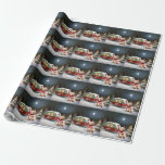 Papel De Presente Winter Labrador Caravan Christmas Adventure<br><div class="desc">Adotar a magia de uma noite de inverno nevada enquanto uma caravana desliza graciosamente através da paisagem iluminada pela lua. A beleza serena da neve escutadora e o brilho encantador da lua criam uma cena cativante,  prometendo uma aventura inesquecível de Natal cheia de calor,  alegria e memórias queridas.</div>