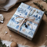 Papel De Presente Winter Village Watercolor Snow White Christmas<br><div class="desc">Torne o dia especial do seu filho ainda mais extraordinário com o nosso Papel de Embalagem Personalizado para Crianças. É uma maneira séria de mostrar a eles que a dentro de presente é tão única e apreciada quanto ela é. Que o entusiasmo de desempacotar um presente se torne uma memória...</div>