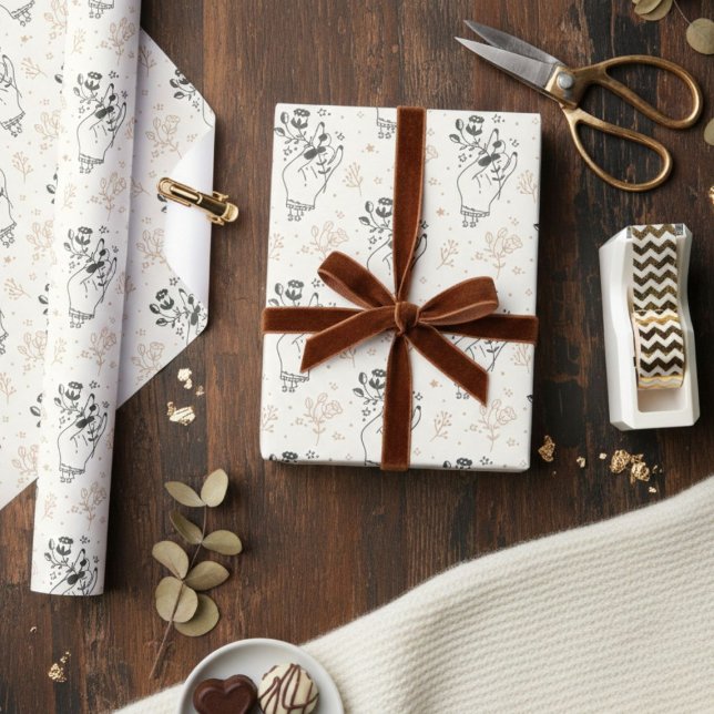 Papel De Presente Witchy Bohemian (Criador carregado)