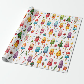 Papel De Presente Wonderland, Popsicle de inverno