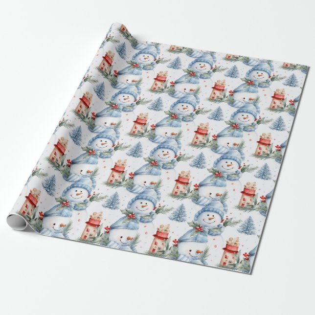 Papel De Presente Wonderland Wonderland Wrappaper (Desenrolado)