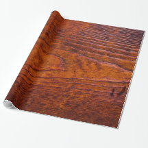 Wood Grain Gift Wrap