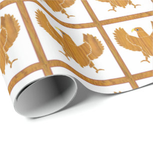 Papel De Presente Wooden Eagle