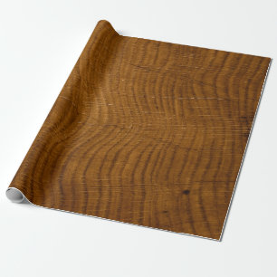 Papel De Presente Woodgrain