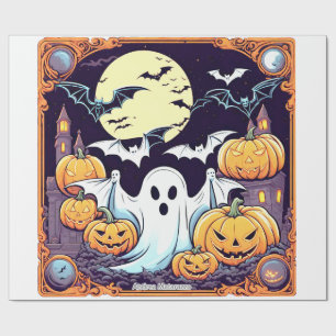 Papel De Presente Wow Halloween Thrill