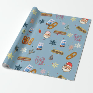 Papel De Presente Wraping Paper-A Philly Natal Story