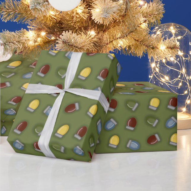 Papel De Presente Wrappi Natal com cor branca (Feriados)