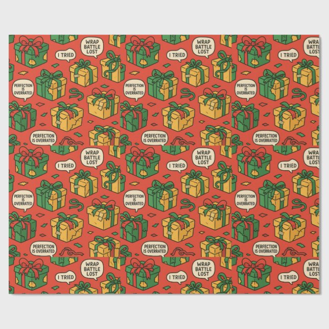 Papel De Presente Wrapping Chaos (Aberto)