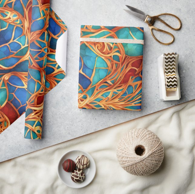 Papel De Presente Wrapping Enchantments n3 (Artesanato)