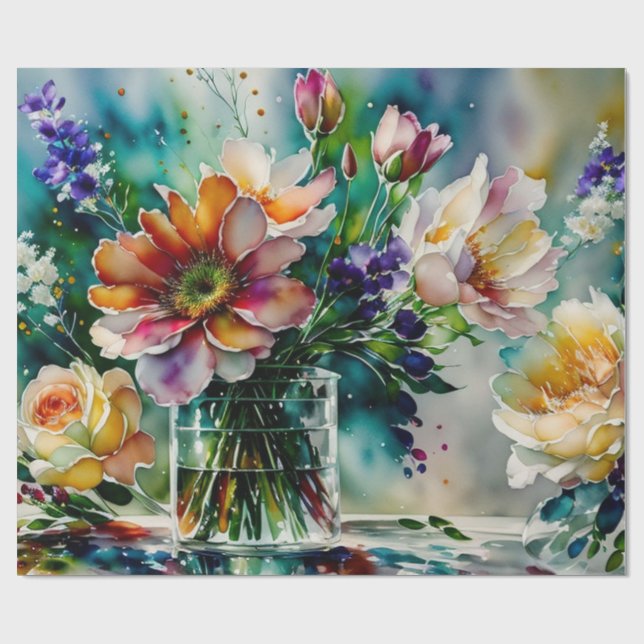 Papel De Presente Wrapping Paper (Aberto)