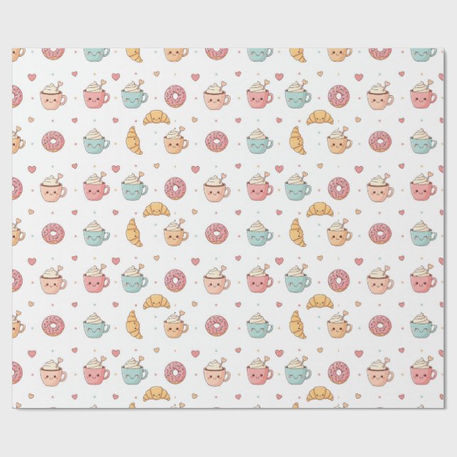 Papel De Presente Wrapping Paper (Aberto)