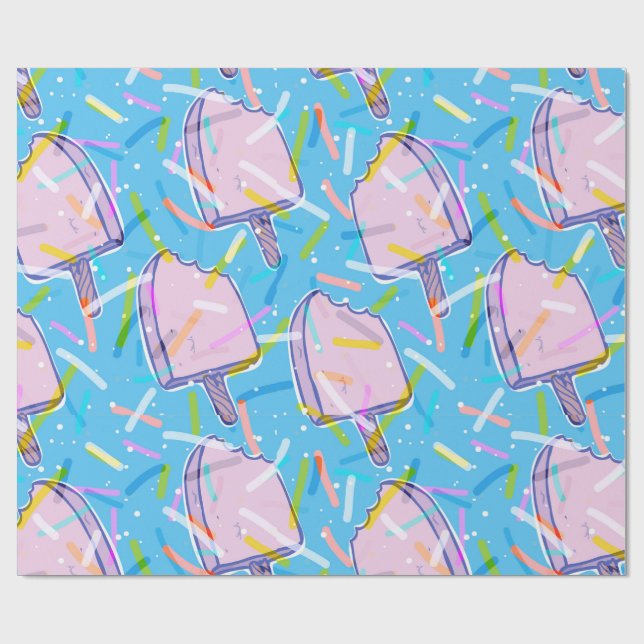 Papel De Presente Wrapping Paper (Aberto)