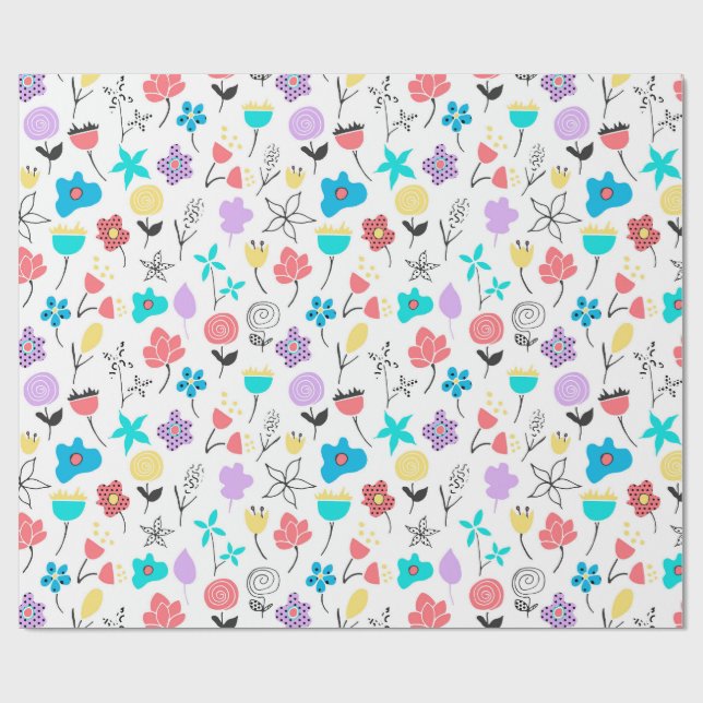 Papel De Presente Wrapping Paper (Aberto)