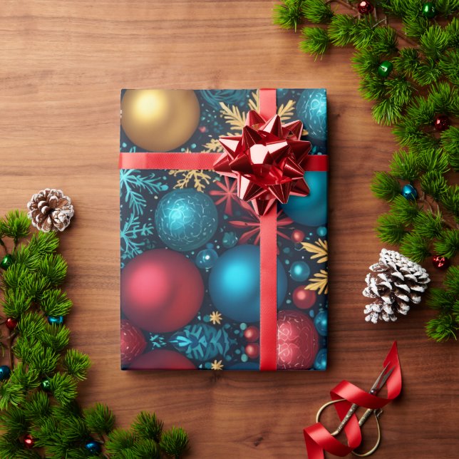 Papel De Presente Wrapping Paper (Presente de Natal)