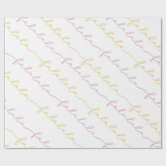 Papel De Presente Wrapping Paper