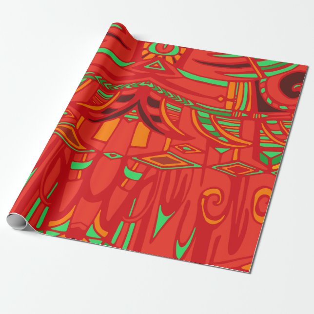 Papel De Presente Wrapping Paper (Desenrolado)