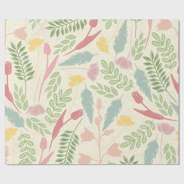 Papel De Presente Wrapping Paper (Aberto)