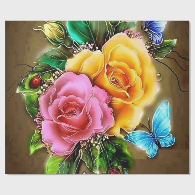 Papel De Presente  Wrapping Paper (Aberto)