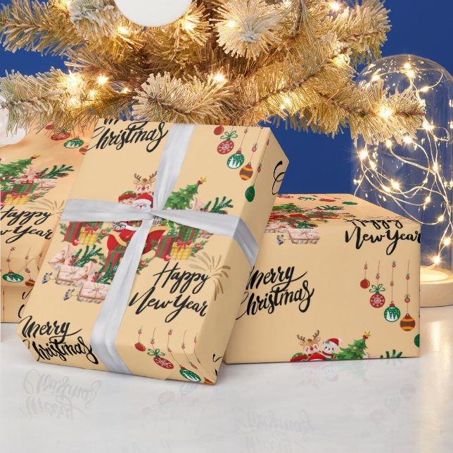Papel De Presente Wrapping Paper (Feriados)