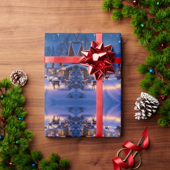 Papel De Presente Wrapping Paper (Presente de Natal)
