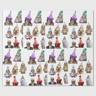 Papel De Presente Wrapping paper birthday party 