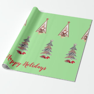 Papel De Presente Wrapping Paper Holidays