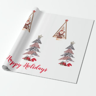 Papel De Presente Wrapping Paper Holidays