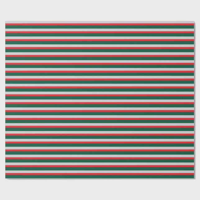 Papel De Presente Wrapping Paper in red and green (Aberto)