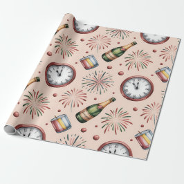 Papel De Presente Wrapping Paper-New Year 2026 Wrapping Paper