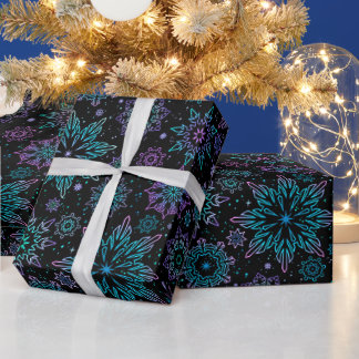 Papel De Presente Wrapping paper "Snowflakes"