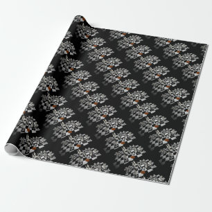 Papel De Presente Xadrez