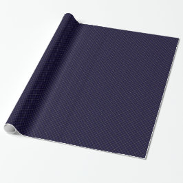 Papel De Presente Xadrez Azul / Tartã