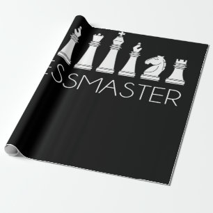 Papel De Presente Xadrez - Chessmaster