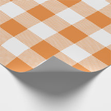 Xadrez de Búfalos Laranja e Branco