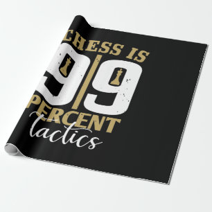 Papel De Presente Xadrez É 99% Tático