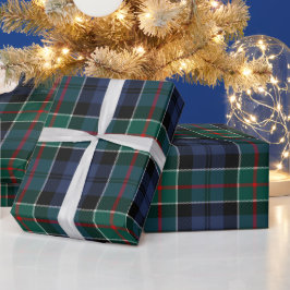 Papel De Presente Xadrez Escocês Antigo Clã Colquhoun Tartan Plaid