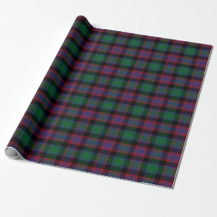 Papel De Presente Xadrez Escocês Clã Alexander Hunting Tartan