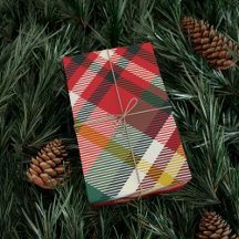 Xadrez Red Check Elegante Farmhouse