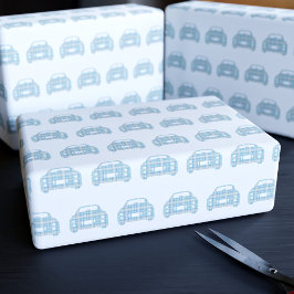 Papel De Presente Xadrez Tartan Figaro Car Patterno Wraping Paper
