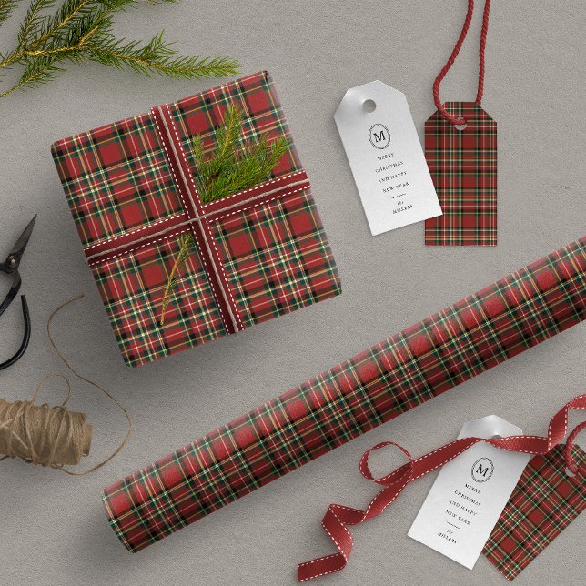 Papel de Presente Xadrez Vermelho Natalino Clássic (Criador carregado)