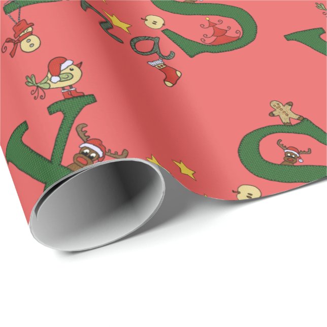 Papel De Presente Xmas (Ponta do rolo)