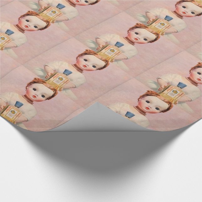 Papel De Presente Yardley de 1950 e Madame Alexander Doll (Ponta)