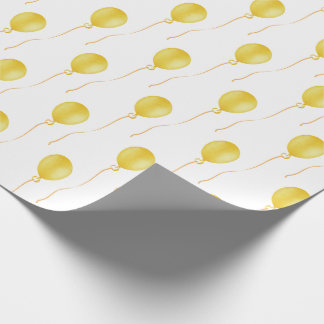 Papel De Presente Yellow balloon Gift Wrapping Paper - Cadeaupapier