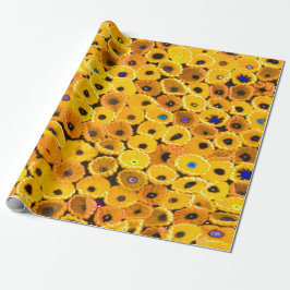 Papel De Presente yellow flowers