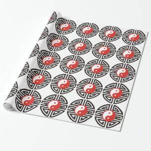 Papel De Presente Yin & Yang Tattoo