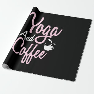 Papel De Presente Yoga Lover Ioga E Café