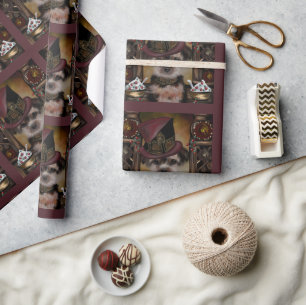 Papel De Presente Yorkie Poo