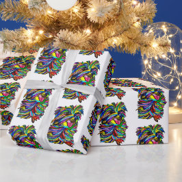 Papel De Presente Yorkshire Love Wraping Paper