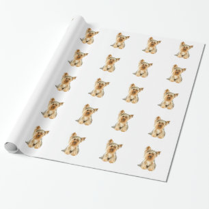Papel De Presente Yorkshire terrier